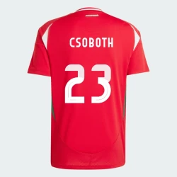 Maillot de Foot Hongrie Kevin Csoboth #23 Euro 2024 Domicile Homme