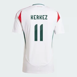 Maillot de Foot Hongrie Milos Kerkez #11 Euro 2024 Extérieur Homme