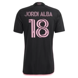 Maillot de Foot Inter Miami CF 2024-25 Jordi Alba #18 Extérieur Homme