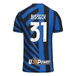 Maillot de Foot Inter Milan Bisseck #31 2024-25 Domicile Homme