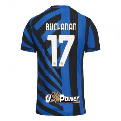 Maillot de Foot Inter Milan Buchanan #17 2024-25 Domicile Homme