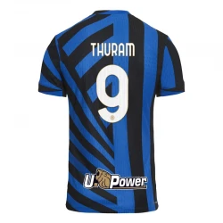 Maillot de Foot Inter Milan Thuram #9 2024-25 Domicile Homme