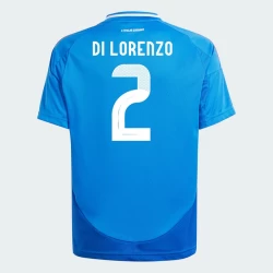 Maillot de Foot Italie Di Lorenzo #2 Euro 2024 Domicile Homme