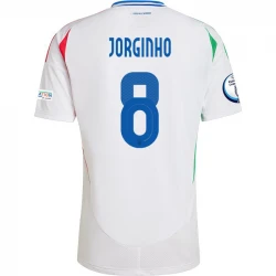 Maillot de Foot Italie Jorginho #8 Euro 2024 Extérieur Homme