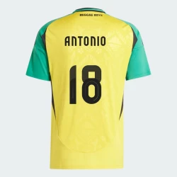 Maillot de Foot Jamaïque Antonio #18 Copa America 2024 Domicile Homme