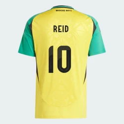 Maillot de Foot Jamaïque Cordova-Reid #10 Copa America 2024 Domicile Homme