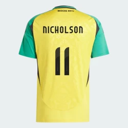 Maillot de Foot Jamaïque Nicholson #11 Copa America 2024 Domicile Homme