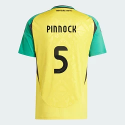 Maillot de Foot Jamaïque Pinnock #14 Copa America 2024 Domicile Homme