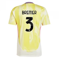 Maillot de Foot Juventus FC 2024-25 Bremer #3 Extérieur Homme