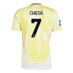 Maillot de Foot Juventus FC 2024-25 Federico Chiesa #7 Extérieur Homme