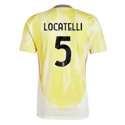 Maillot de Foot Juventus FC 2024-25 Locatelli #5 Extérieur Homme