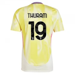 Maillot de Foot Juventus FC 2024-25 Thuram #19 Extérieur Homme