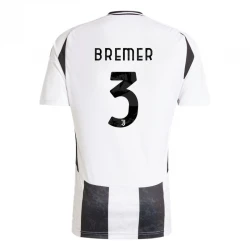 Maillot de Foot Juventus FC Bremer #3 2024-25 Domicile Homme