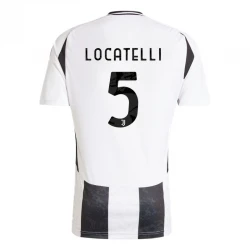 Maillot de Foot Juventus FC Locatelli #5 2024-25 Domicile Homme