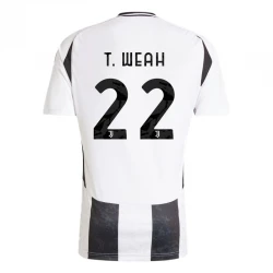 Maillot de Foot Juventus FC T.Weah #22 2024-25 Domicile Homme