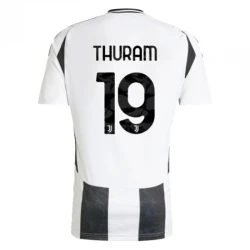 Maillot de Foot Juventus FC Thuram #19 2024-25 Domicile Homme