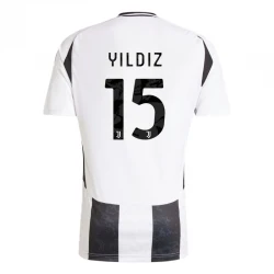 Maillot de Foot Juventus FC Yildiz #15 2024-25 Domicile Homme