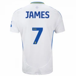 Maillot de Foot Leeds United James Rodríguez #7 2024-25 Domicile Homme