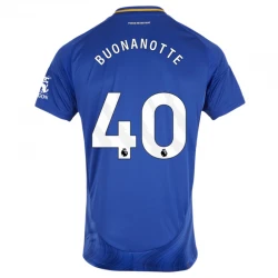 Maillot de Foot Leicester City Buonanotte #40 2024-25 Domicile Homme