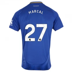 Maillot de Foot Leicester City Marcal #27 2024-25 Domicile Homme