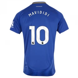 Maillot de Foot Leicester City Mavididi #10 2024-25 Domicile Homme