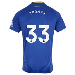 Maillot de Foot Leicester City Thomas #33 2024-25 Domicile Homme