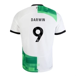 Maillot de Foot Liverpool FC 2023-24 Darwin #9 Extérieur Homme