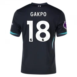 Maillot de Foot Liverpool FC 2024-25 Cody Gakpo #18 Extérieur Homme