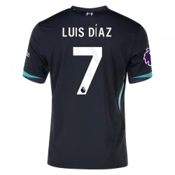 Maillot de Foot Liverpool FC 2024-25 Luis Diaz #7 Extérieur Homme