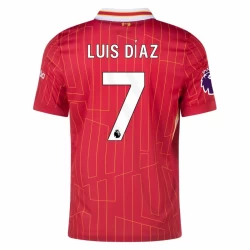 Maillot de Foot Liverpool FC Luis Diaz #7 2024-25 Domicile Homme