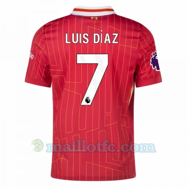 Maillot de Foot Liverpool FC Luis Diaz #7 2024-25 Domicile Homme