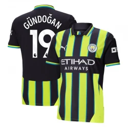 Maillot de Foot Manchester City 2024-25 Gundogan #19 Extérieur Homme