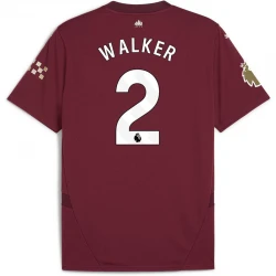 Maillot de Foot Manchester City 2024-25 Kyle Walker #2 Extérieur Homme