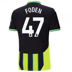 Maillot de Foot Manchester City 2024-25 Phil Foden #47 Extérieur Homme