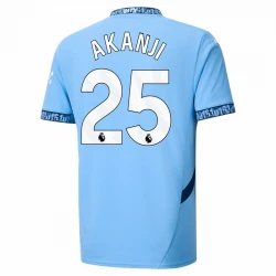 Maillot de Foot Manchester City Akanji #25 2024-25 Domicile Homme