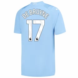 Maillot de Foot Manchester City Kevin De Bruyne #17 2023-24 Domicile Homme