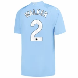 Maillot de Foot Manchester City Kyle Walker #2 2023-24 Domicile Homme
