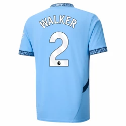 Maillot de Foot Manchester City Kyle Walker #2 2024-25 Domicile Homme