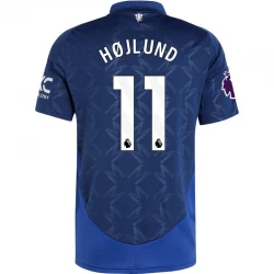 Maillot de Foot Manchester United 2024-25 Hojlund #11 Extérieur Homme