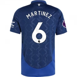 Maillot de Foot Manchester United 2024-25 Martínez #6 Extérieur Homme