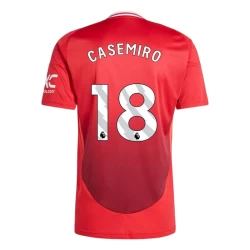 Maillot de Foot Manchester United Casemiro #18 2024-25 Domicile Homme