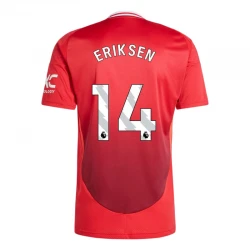 Maillot de Foot Manchester United Christian Eriksen #14 2024-25 Domicile Homme