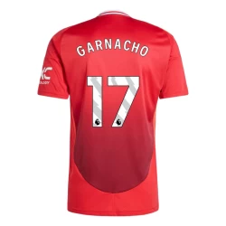 Maillot de Foot Manchester United Garnacho #17 2024-25 Domicile Homme