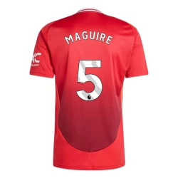 Maillot de Foot Manchester United Maguire #5 2024-25 Domicile Homme