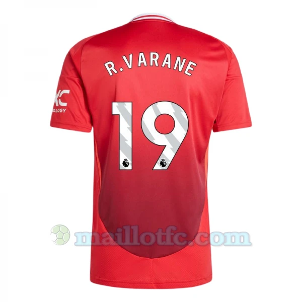 Maillot de Foot Manchester United R. Varane #19 2024-25 Domicile Homme