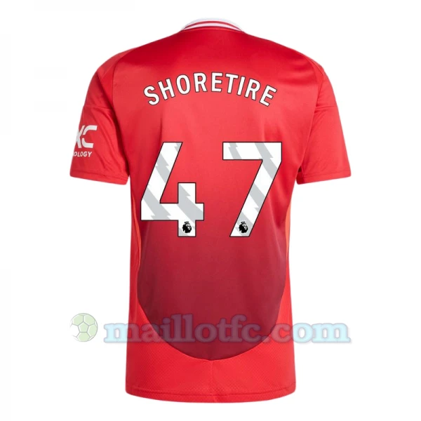 Maillot de Foot Manchester United Shoretire #47 2024-25 Domicile Homme