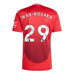 Maillot de Foot Manchester United Wan-bissaka #29 2024-25 Domicile Homme