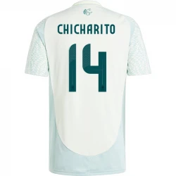 Maillot de Foot Mexique Chicharito #14 Copa America 2024 Extérieur Homme