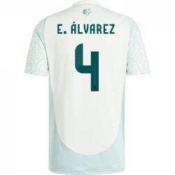 Maillot de Foot Mexique E. Alvarez #4 Copa America 2024 Extérieur Homme