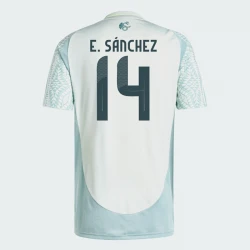 Maillot de Foot Mexique E. Sanchez #14 Copa America 2024 Extérieur Homme